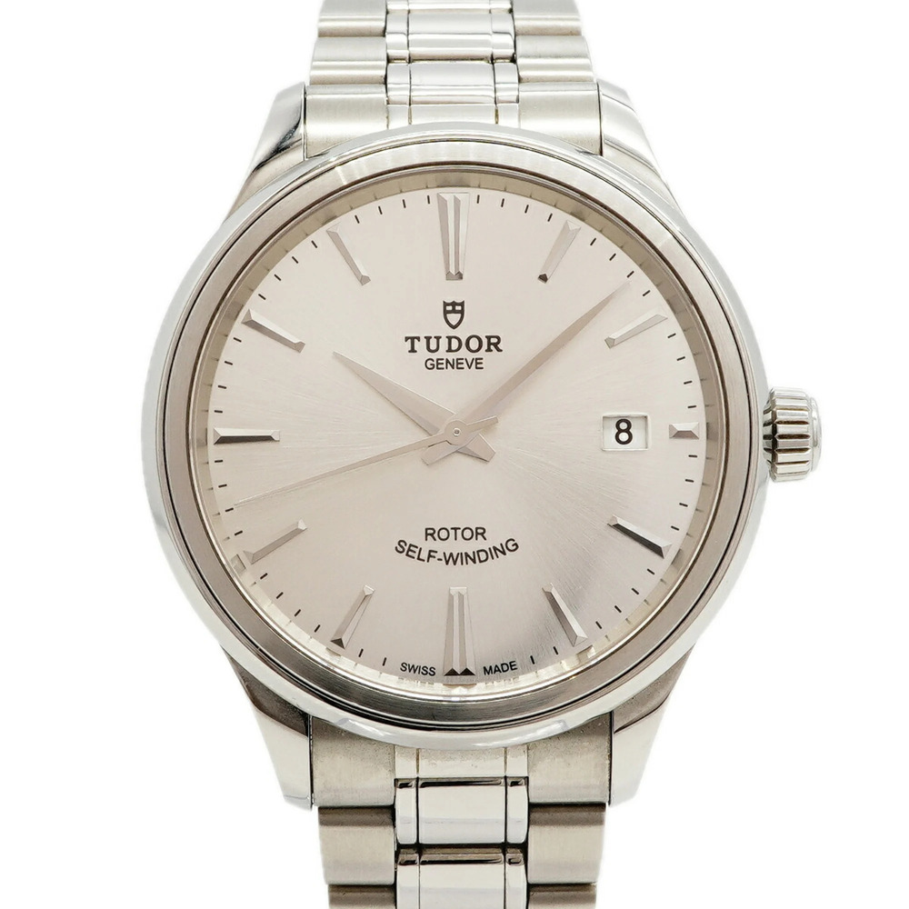 Tudor Style Date 12500 Silver Dial Men's Watch